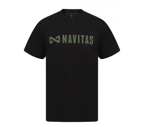 Navitas Tričko CORE Tee Black - VÝPRODEJ
