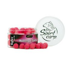 Sportcarp plovoucí boilies Reflex - Mulberry Garlic (moruše česnek - růžová)