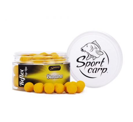 Sportcarp plovoucí boilies Reflex - Banana (banán - žlutá)