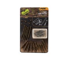 Fox Sada Edges Camo Slik Lead Clip Kit vel. 10