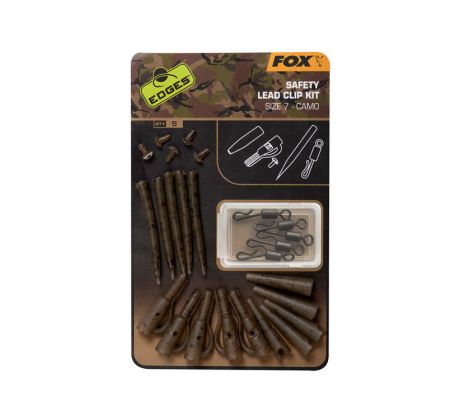 Fox Sada Edges Camo Lead Clip Kit vel. 7