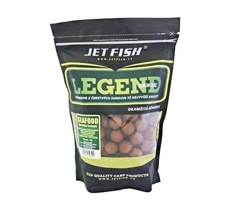 Jet Fish Boilie Legend Range - Kořeněný tuňák + A.C. Broskev