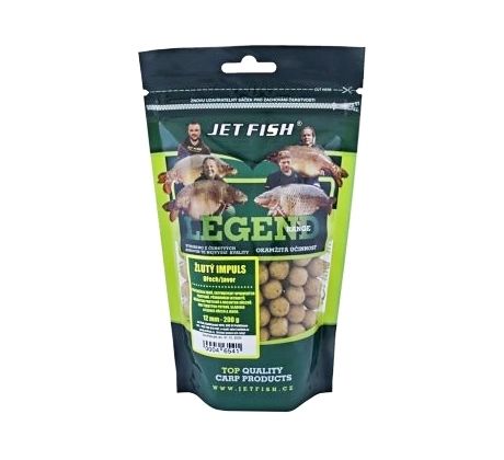 Jet Fish Boilie Legend Range MINI 12mm 200gr - BIOLIVER - ANANAS / N-BUTYRIC