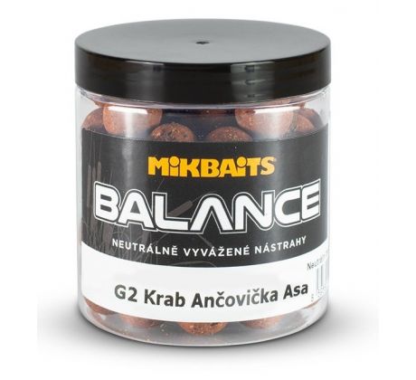 Mikbaits Gangster balance 250ml - G2 Krab Ančovička Asa