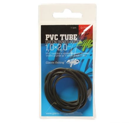 Giants fishing PVC hadička PVC Tube Green/InnerxOuter 1m