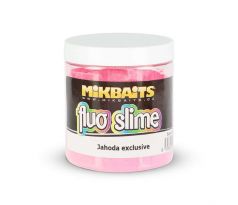 Mikbaits Fluo slime obalovací dip 100g - Brusinka & česnek - VÝPRODEJ