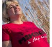 Mikbaits Dámské tričko červené Ladies team