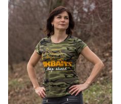 Mikbaits oblečení - Dámské tričko camou Ladies team