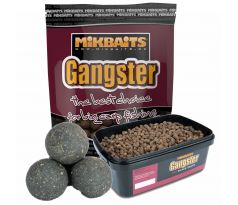 Mikbaits Boilies Gangster GSP Black Squid 2,5kg + Gangster pelety 700g - GSP Black Squid 6mm Zdarma !!!