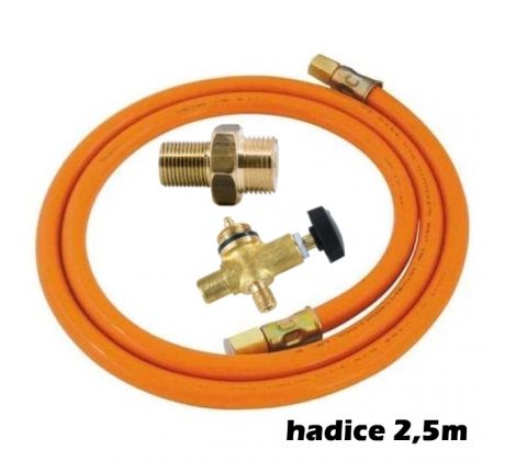 Propojovací set k Mr.Heater Ohřívači Portable Buddy - použití s 2kg propan butanovou lahví (2,5m)