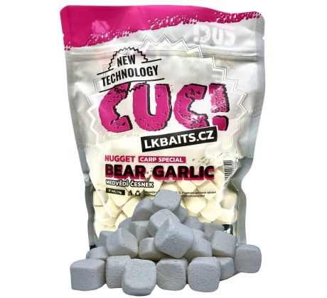 LK Baits CUC! Nugget Carp Garlic Bear 1kg