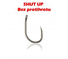 Garda háčky - SHUT UP carp hook 10ks Bez protihrotu