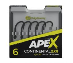 RidgeMonkey Háček Ape-X Continental 2XX Barbed