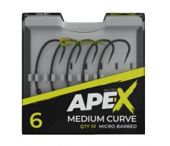 RidgeMonkey Háček Ape-X Medium Curve Barbed