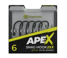 RidgeMonkey Háček Ape-X Snag Hook 2XX Barbed