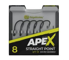 RidgeMonkey Háček Ape-X Straight Point Barbed