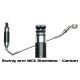 Mivardi Swing arm MCX Stainless - Carbon 1ks