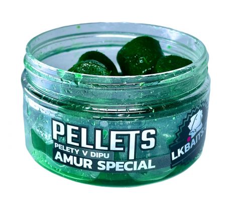 LK Baits Pelety v dipu Amur Special 17mm, 60g