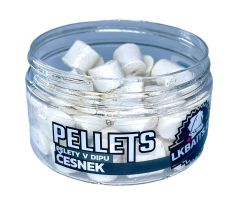 LK Baits Pelety v dipu Česnek 12mm, 60g