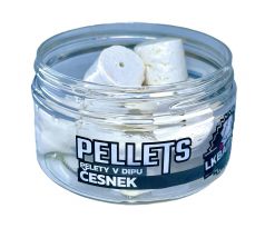 LK Baits Pelety v dipu Česnek 17mm, 60g