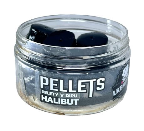 LK Baits Pelety v dipu Halibut 17mm, 60g