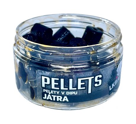 LK Baits Pelety v dipu Játra 12mm, 60g