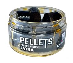 LK Baits Pelety v dipu Játra 17mm, 60g