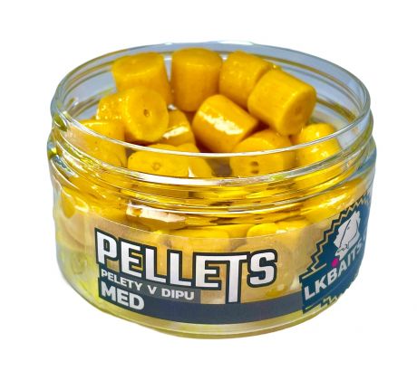 LK Baits Pelety v dipu Med 12mm, 60g