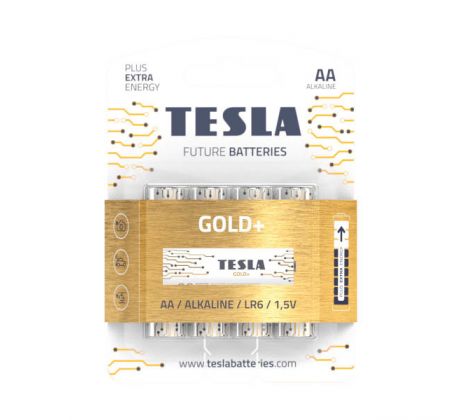 TESLA AA GOLD+ Alkaline 4ks blistr LR06