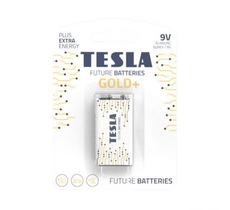 TESLA 9V GOLD+ Alkaline 1ks blistr 6LR61