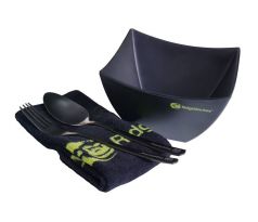 RidgeMonkey Jídelní sada SQ DLX Bowl Set