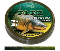 Katran Měkká návazcová šňůrka Braided hook links FLEX 25lb 20m