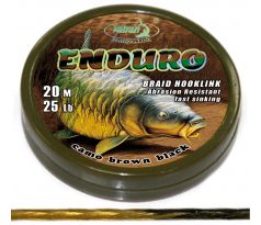 Katran Měkká návazcová šňůrka Braided hook links ENDURO 25lb 20m