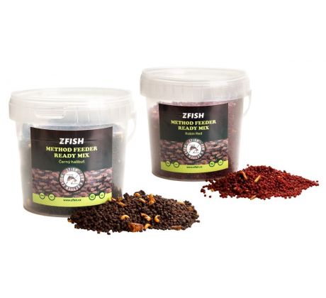 ZFISH Method Feeder Ready Mix 600g Robin Red