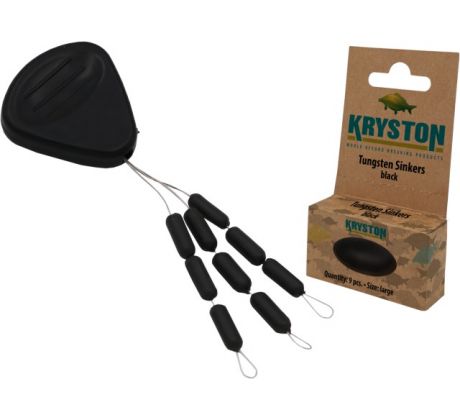Kryston Tungsten - Těžítka na návazec eXtra long 9ks