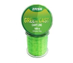 ZFISH Vlasec Green Cast Carp Line 1000m