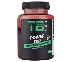 TB Baits Power Dip GLM Squid Strawberry 150 ml