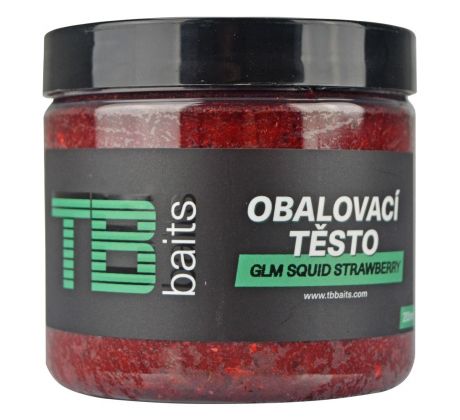 TB Baits Obalovací Pasta GLM Squid Strawberry 200 ml