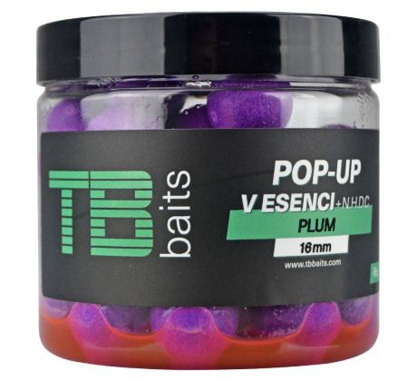 TB Baits Plovoucí Boilie Pop-Up Plum + NHDC 65 g