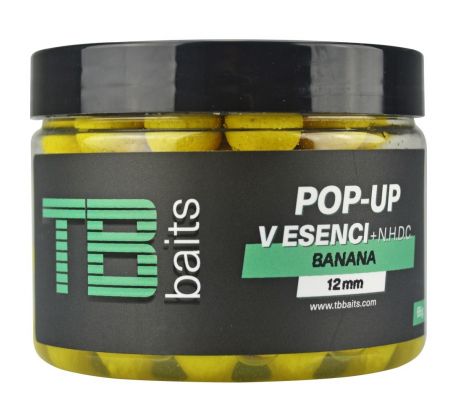 TB Baits Plovoucí Boilie Pop-Up Banana + NHDC 65 g