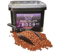 STARBAITS Pro Blackberry Pelety Mixed 2kg + lopatka