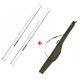 ZFISH Combo 2x Prut Sunfire Stalker 3m/3LB + Pouzdro!