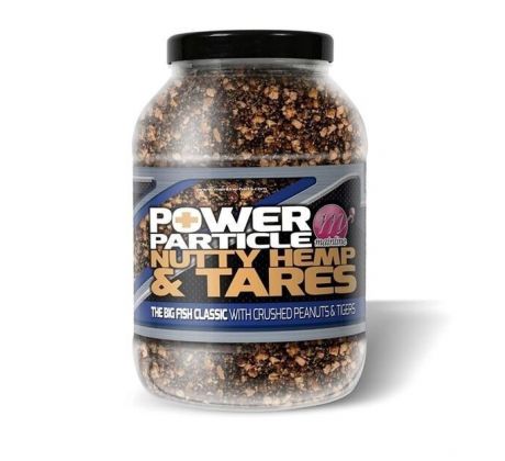 Mainline hotové partikly Power Plus Particles 3 kg Nutty Hemp & Tares