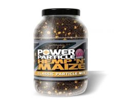 Mainline hotové partikly Power Plus Particles 3 kg Hemp 'N' Maize