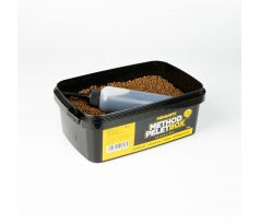 Mikbaits Method pelet box 400g + 120ml Activator - Pampeliška