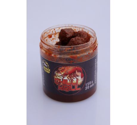 Black Carp Boilie dipované CHILLI - KRILL 20mm 150gr