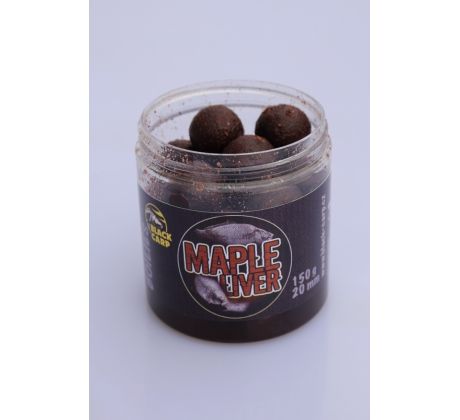 Black Carp Boilie dipované  MAPLE LIVER 20mm 150gr