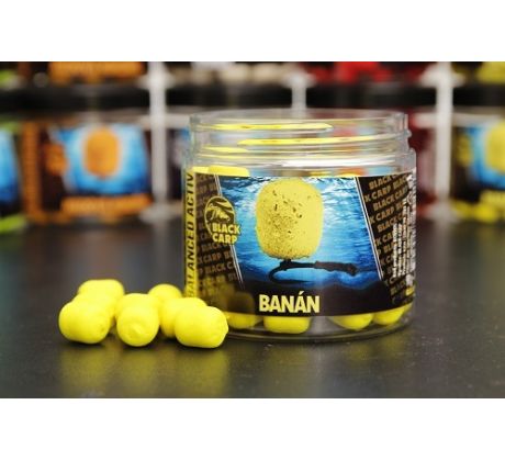 Black Carp Balanced Activ Boilie BANÁN 14mm 90gr