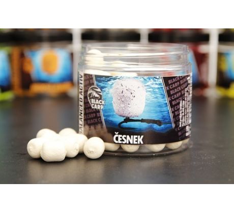 Black Carp Balanced Activ Boilie ČESNEK 14mm 90gr