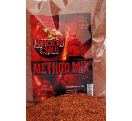 Black Carp Method mix JAHODA - CHILLI 2kg